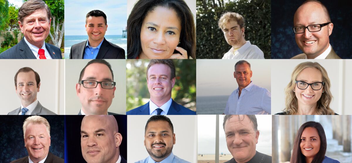 The 15 candidates for Huntington Beach City Council 