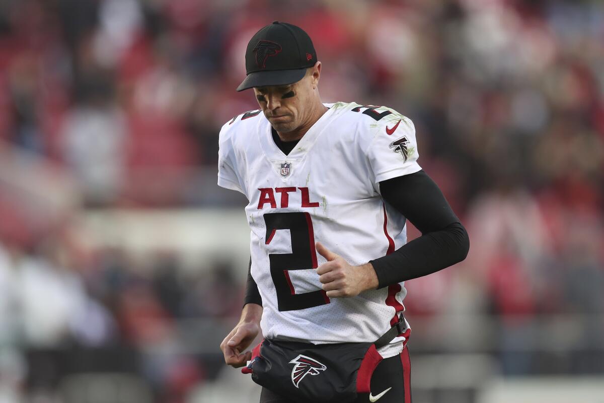 Red-zone woes move Falcons closer to another losing season - The