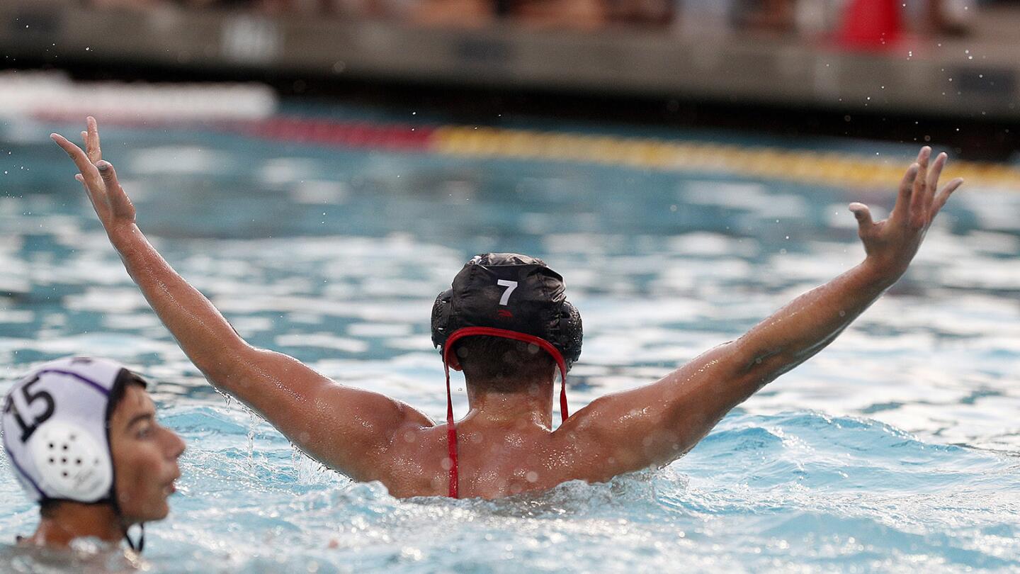 Photo Gallery: Burroughs wins Pacific League boys' water polo final over Hoover