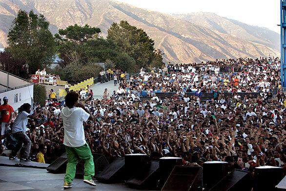 The Pharcyde turns in a kinetic set at Rock the Bells.
