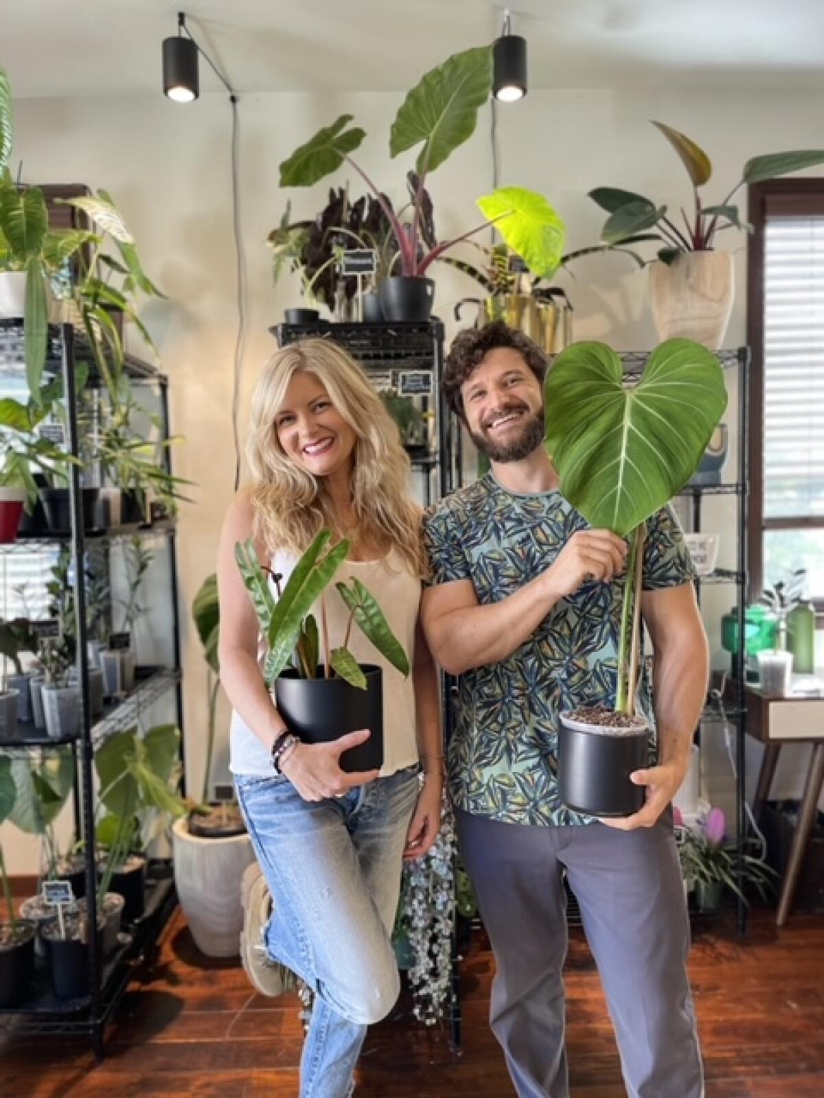 Karli Heineman and Andre Caminite of Plant Valut.