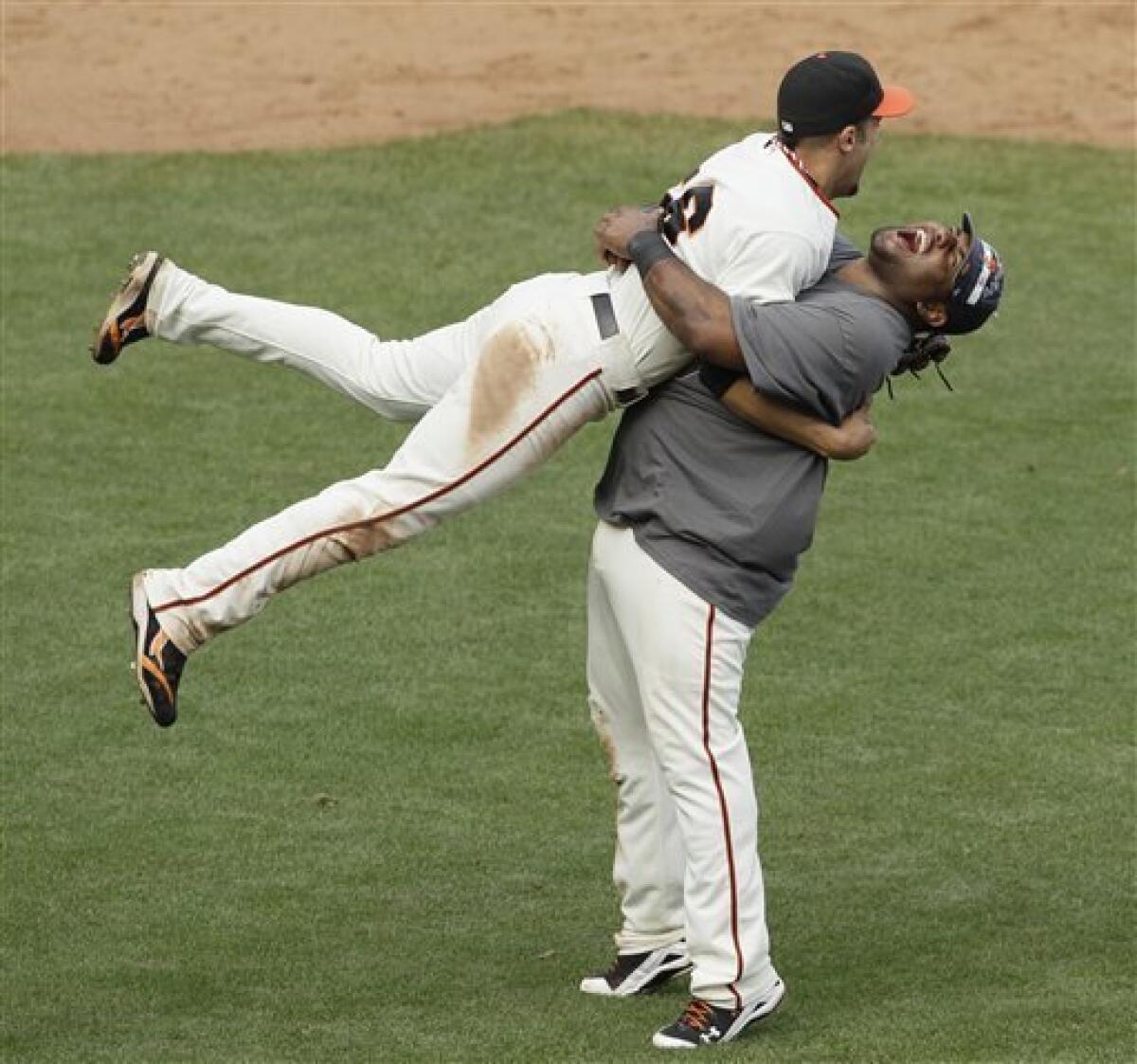 Giants clinch NL West crown by beating Padres – Times Herald Online