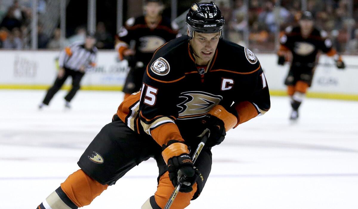 Team captain Ryan Getzlaf will return to action Saturday night in the Ducks' final preseason game.