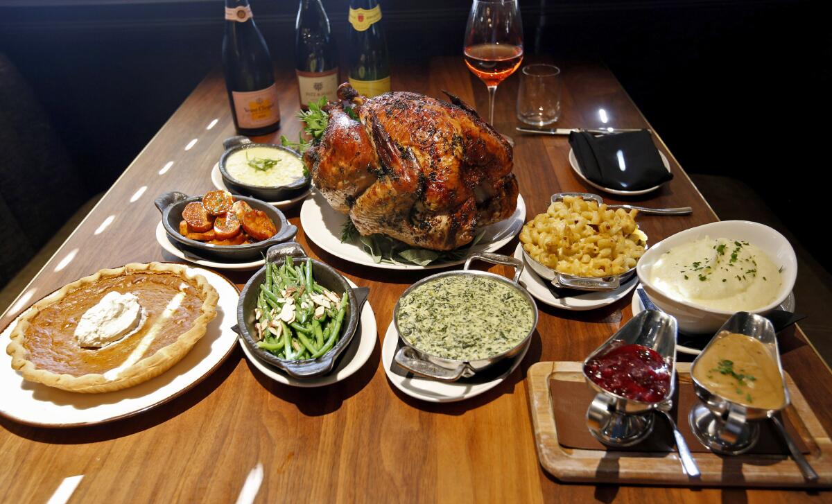 The Old Brea Chop House has a special Thanksgiving takeout dinner.