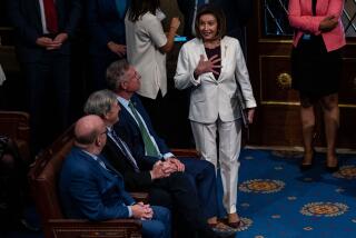 WASHINGTON, DC - NOVEMBER 17: Speaker of the House Nancy Pelosi (D-CA) arrives to deliver remarks from the floor of the House Chamber of the U.S. Capitol Building on Thursday, Nov. 17, 2022 in Washington, DC. Pelosi is expected to speak on the future of her leadership plans in the House of Representatives saying she will not seek a leadership role in the 118th Congress. (Kent Nishimura / Los Angeles Times)