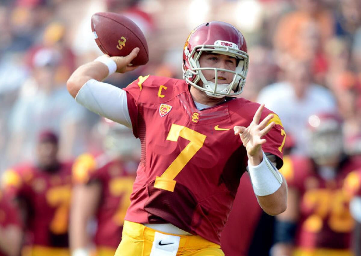 Matt Barkley and USC look to rediscover big plays in the passing game.