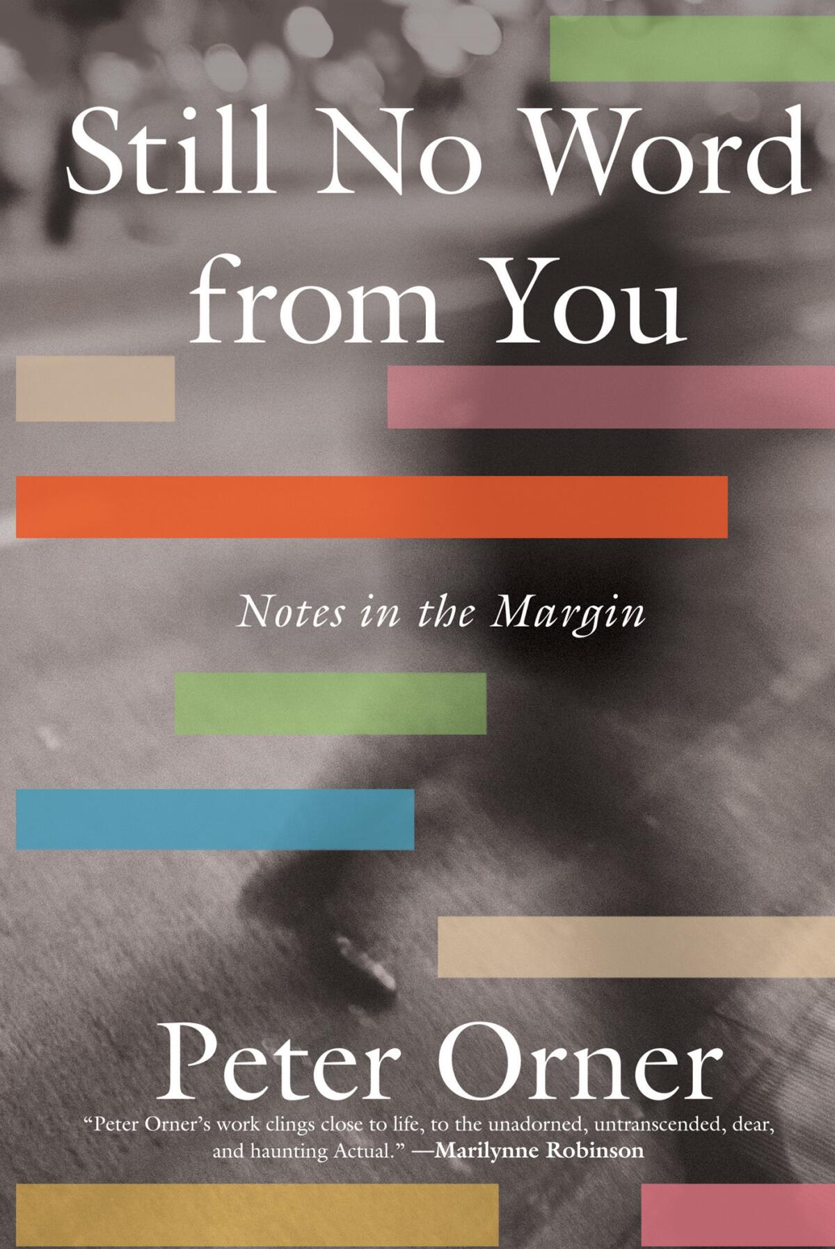 "Still No Word from You: Notes in the Margin," by Peter Orner
