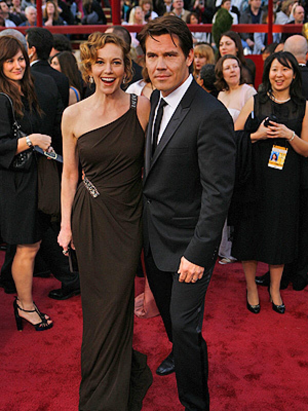 Diane Lane and Josh Brolin at the 80th Annual Academy Awards at the Kodak Theatre in Hollywood, California February 24th, 2008.