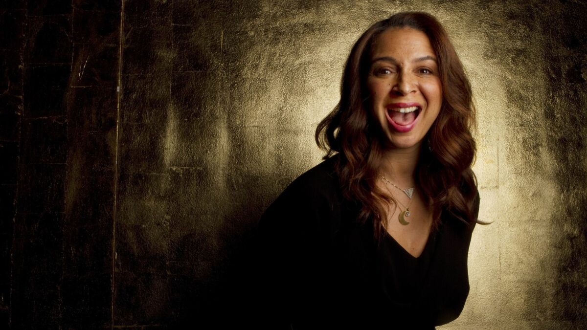 "Saturday Night Live" alum Maya Rudolph would have no problem with the singing and dancing often required of an Oscars host.