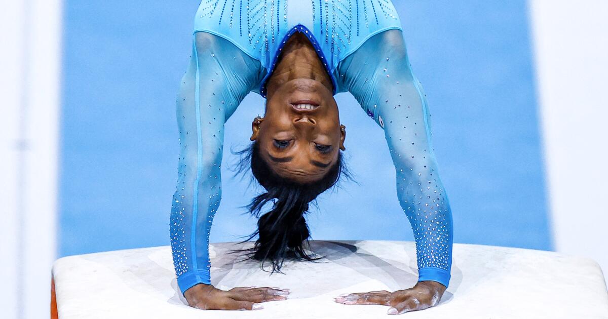 The Sports Report: Inside Simone Biles’ most jaw-dropping skill
