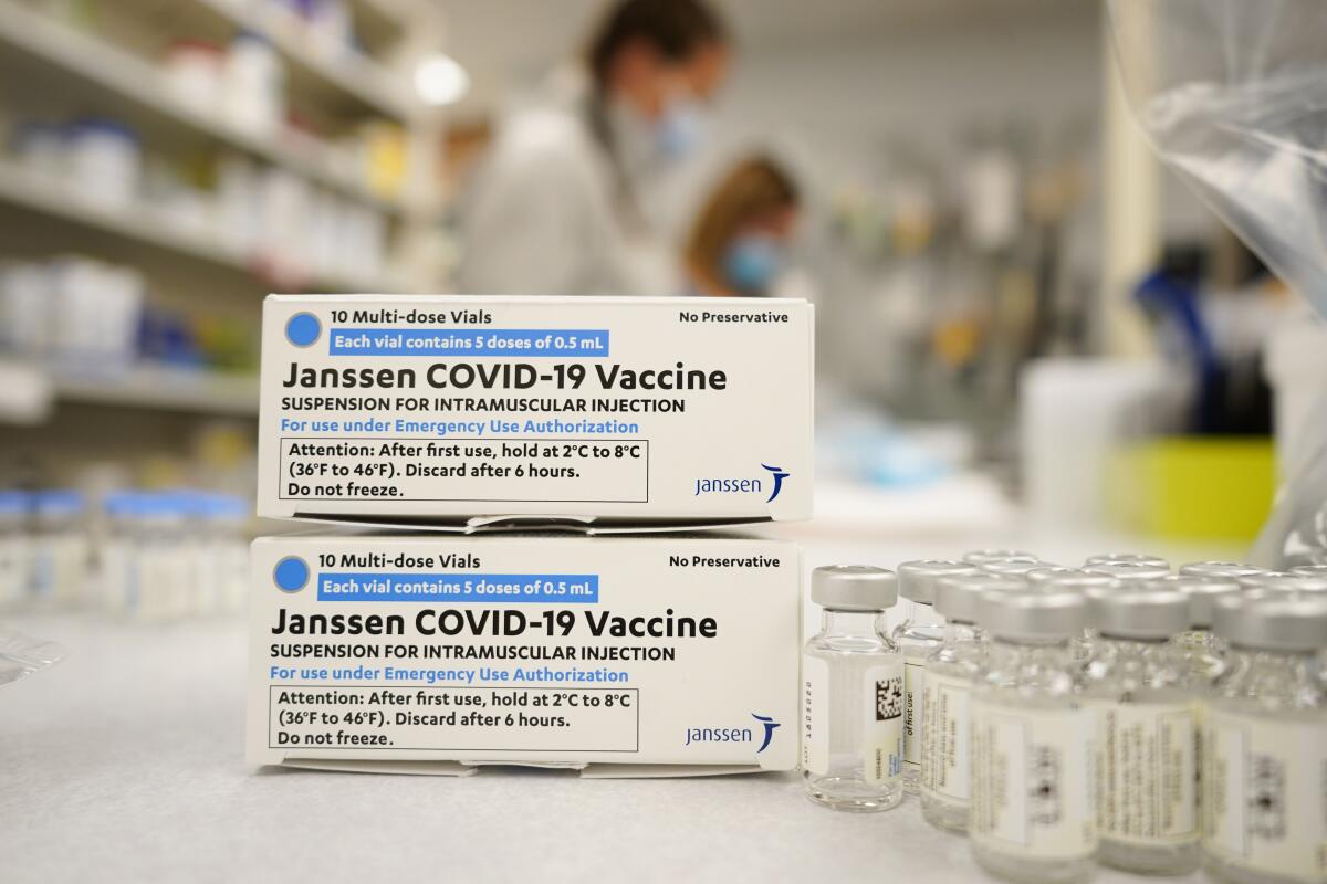 El condado de Los Ángeles reanuda la vacuna Johnson & Johnson