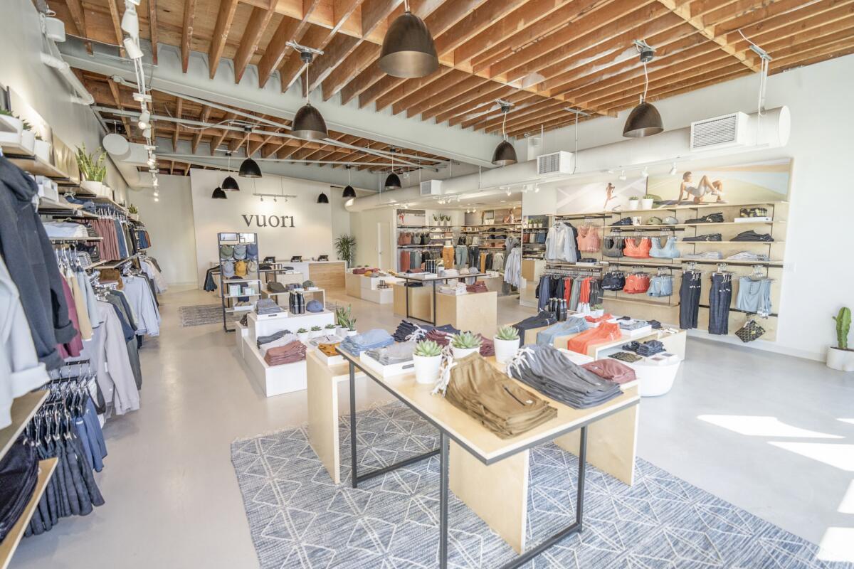 Vuori clothing store is at 7841 Girard Ave. in La Jolla.