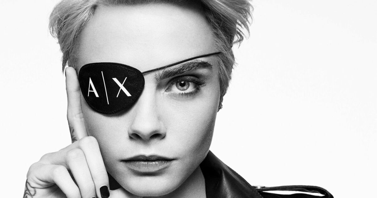 Cara Delevingne fronts A|X Armani Exchange fall campaign - Los Angeles Times