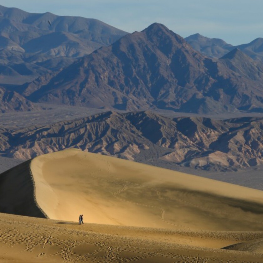 Sand dunes at Death Valley National Park