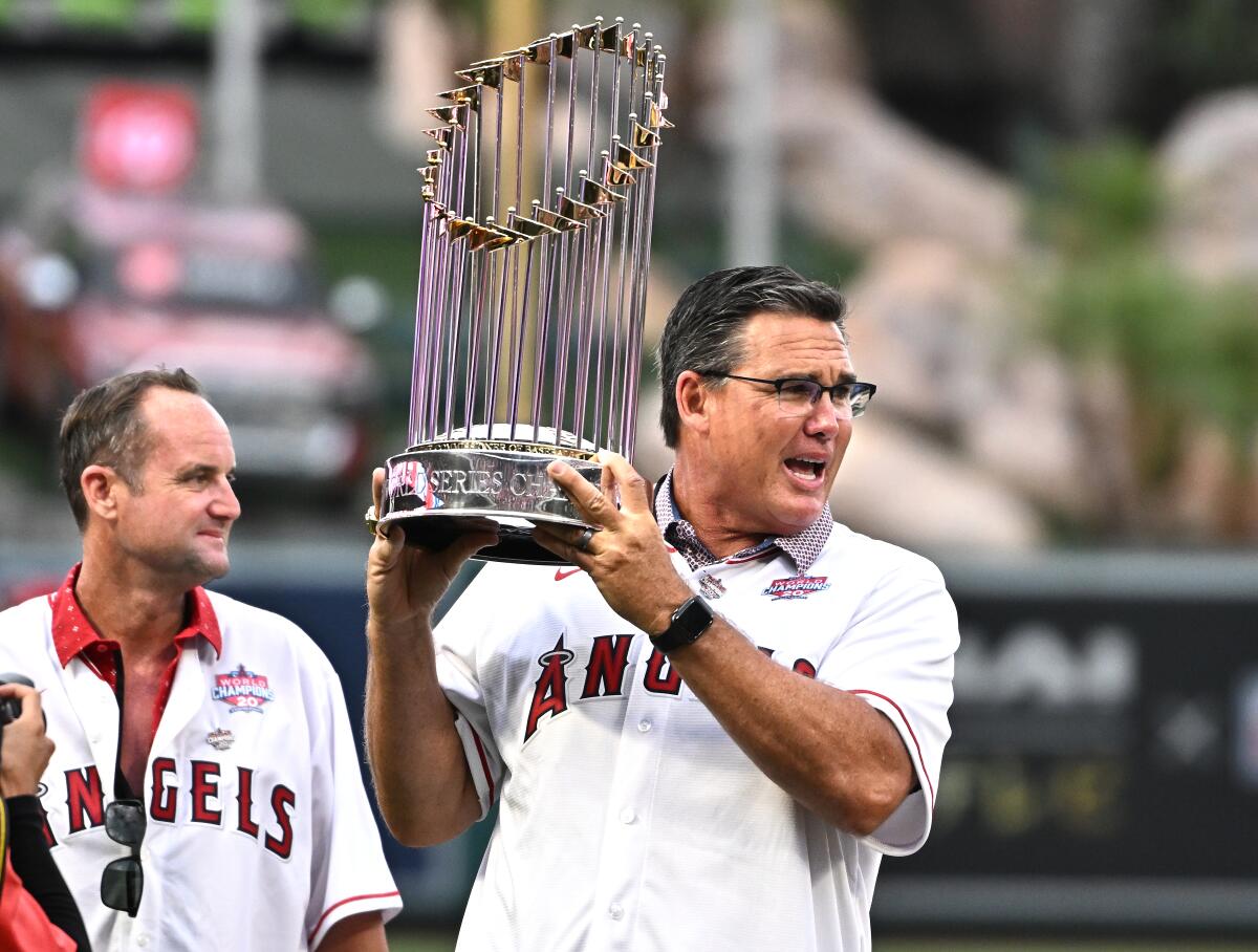 Which Former LA Angels Are in the World Series?