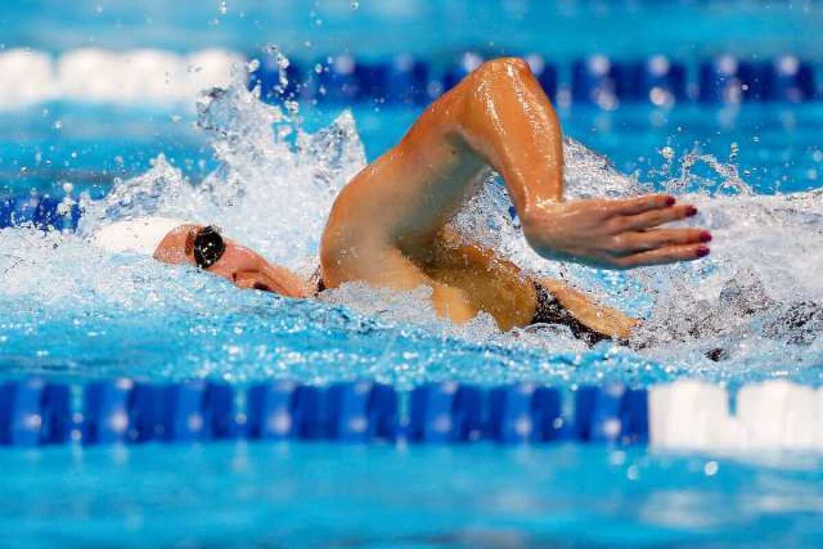 Flu dashed the gold medal hopes of Kate Ziegler in the 800 freestyle