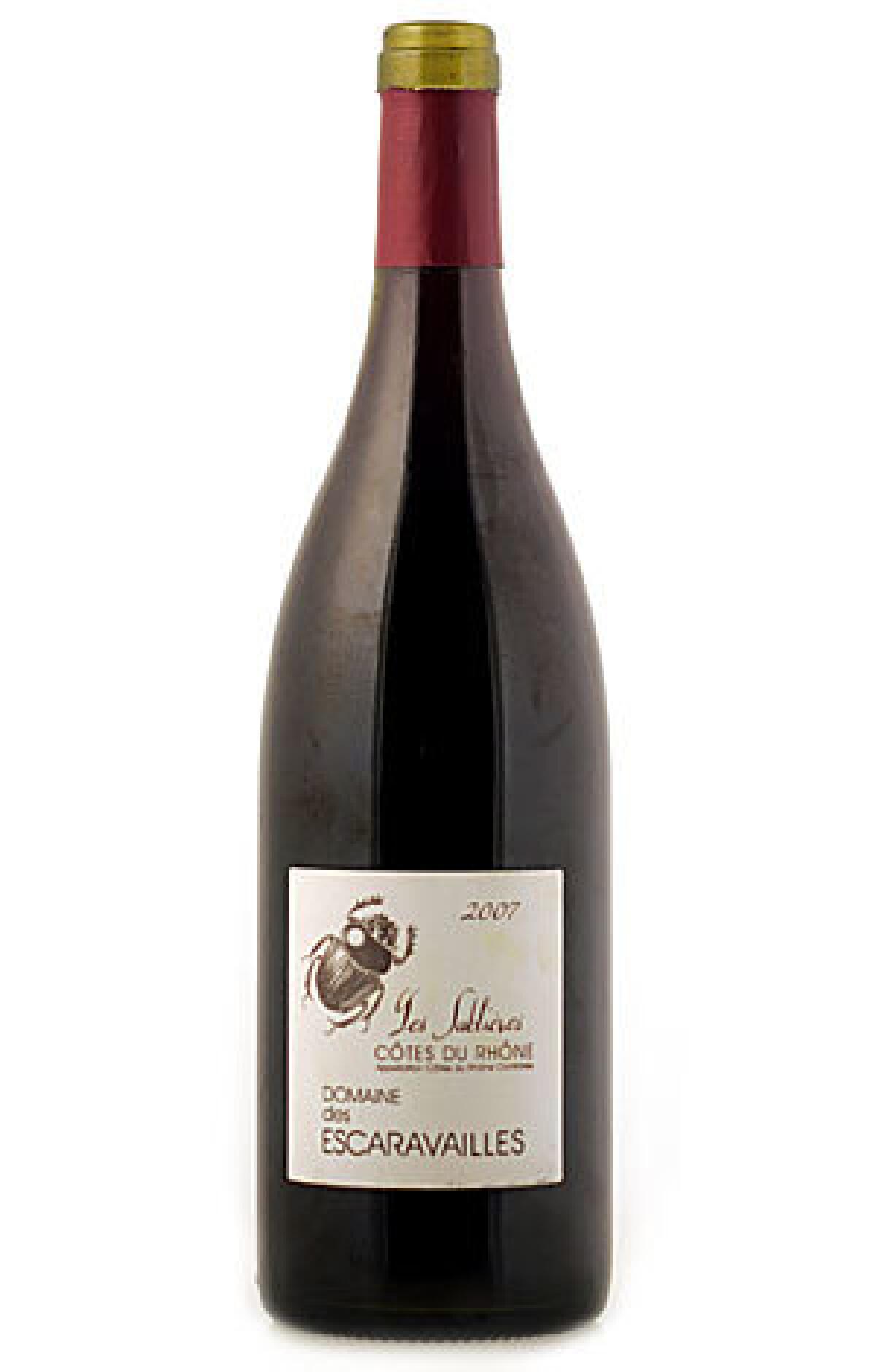 WINE OF THE WEEK: 2007 Domaine des Escaravailles Cotes du Rhone 'Les Sablieres.'