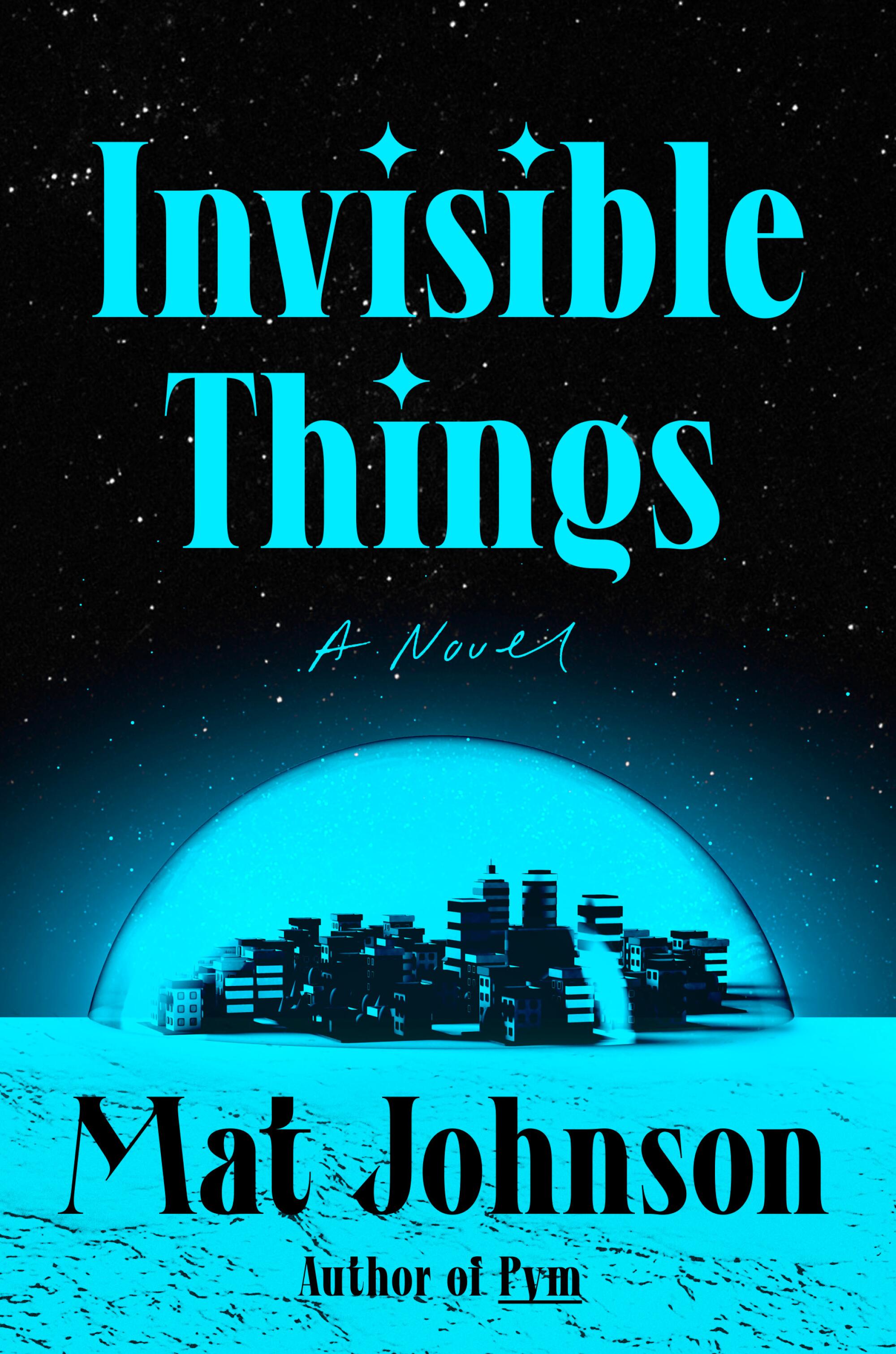 The cover of the novel "Invisible Things" 