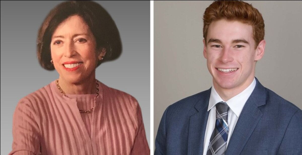 Peggy Brooks and Josh Kapusinski