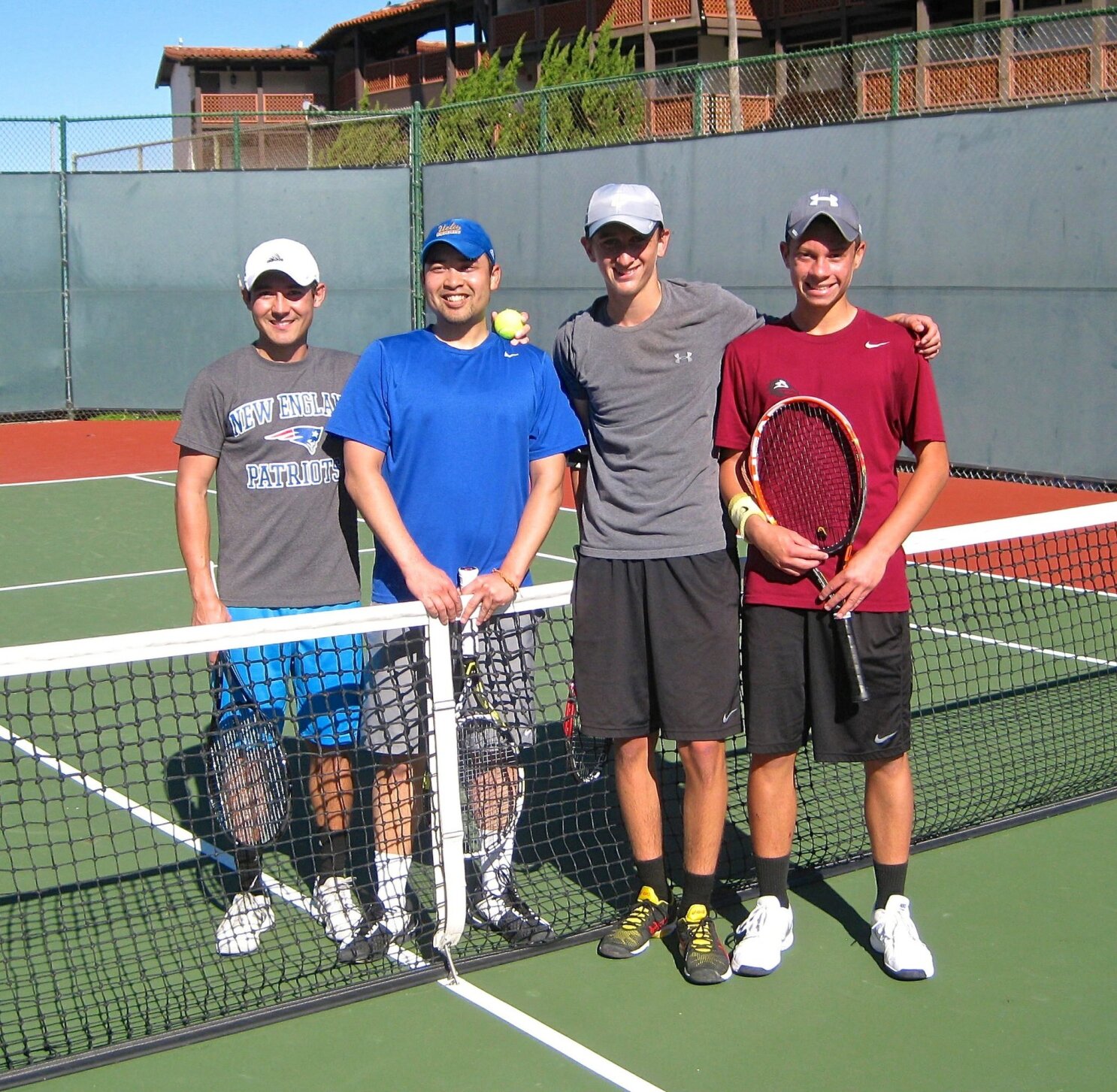 Canyon Crest Academy Students Play In Pacific Coast Men S Double Tennis Tournament Del Mar Times