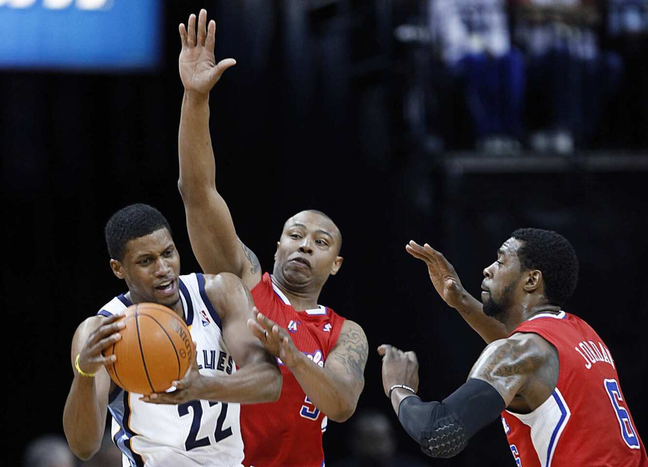 Rudy Gay, Caron Butler, DeAndre Jordan