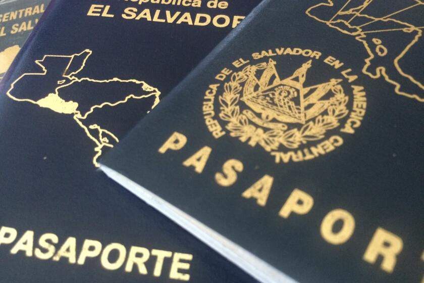 El costo de los pasaportes de El Salvador es de $60 en todos los consulados en Estados Unidos.