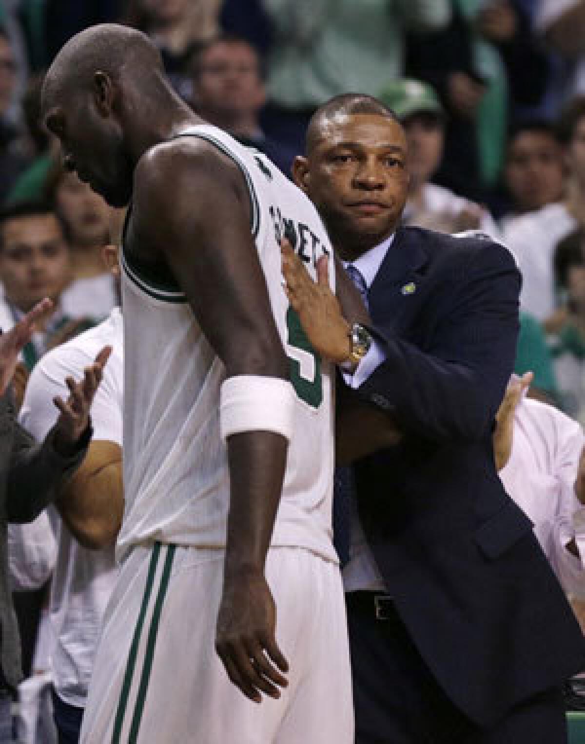 Doc Rivers and Kevin Garnett may not be heading to Los Angeles.