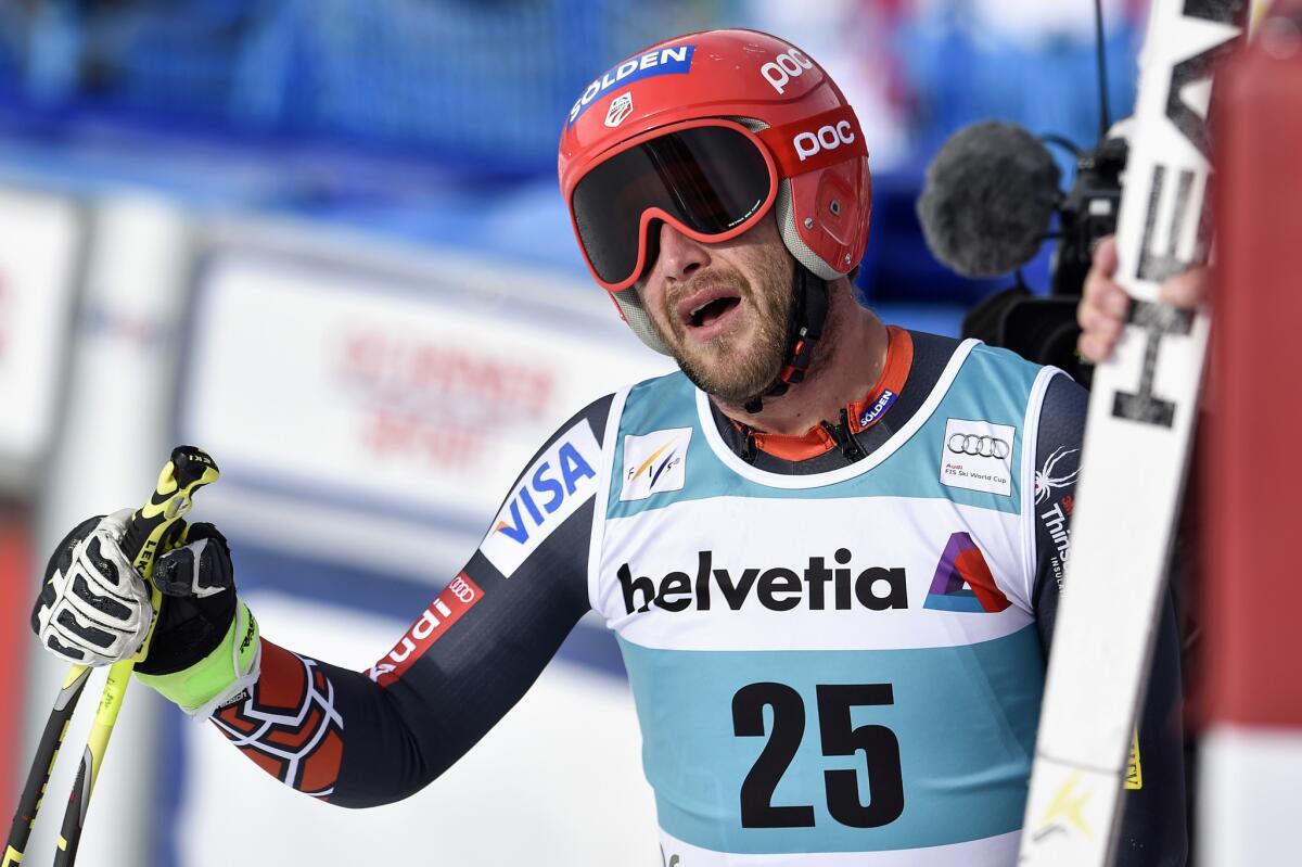 Bode Miller, shown in March, is expected to be sidelined until at least January after undergoing back surgery on Monday.