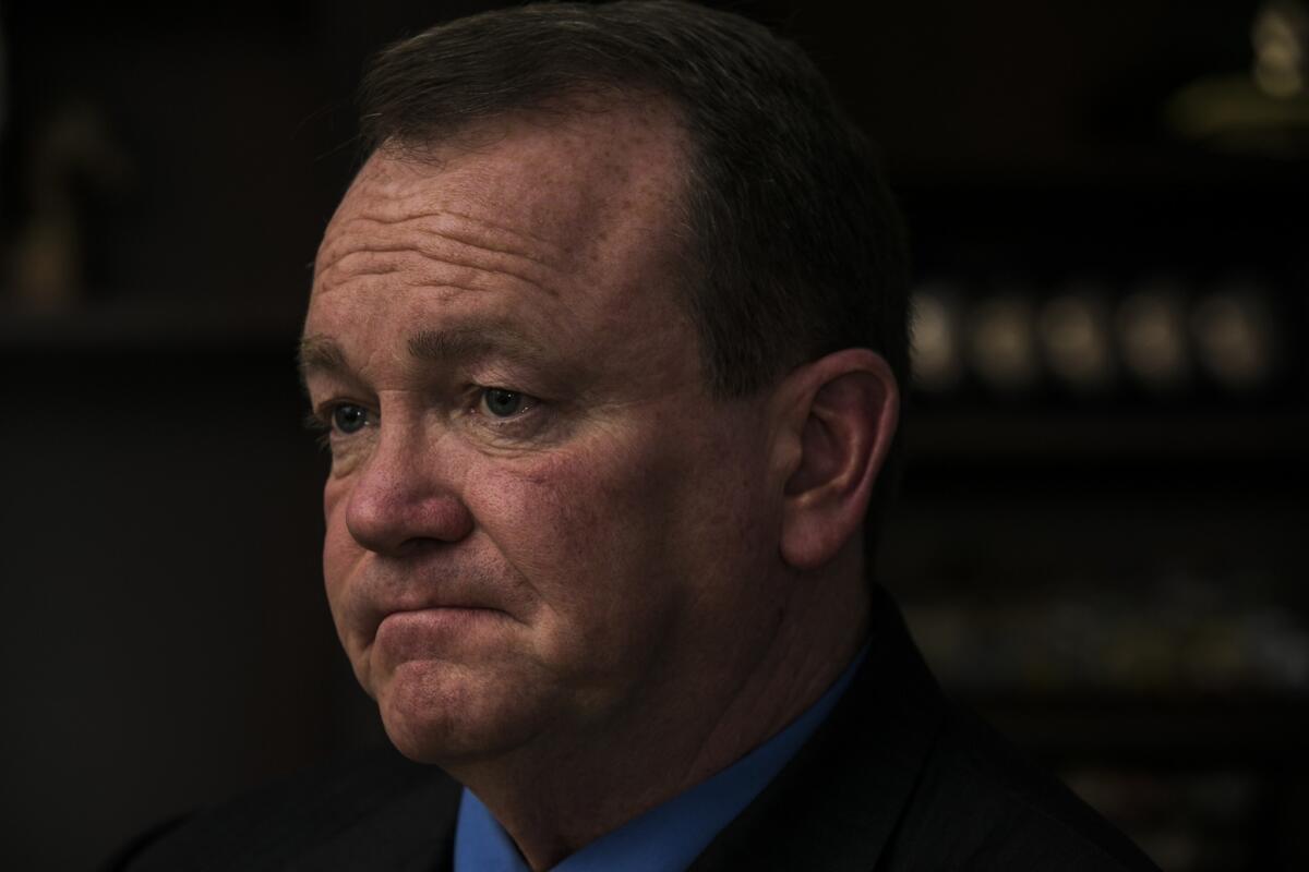 A tentative L.A. County agreement allowing the inspector general new access to Sheriff's Department records comes as advocates have been ramping up pressure on the supervisors to finish setting up a civilian oversight commission for the department. Above, Sheriff Jim McDonnell.