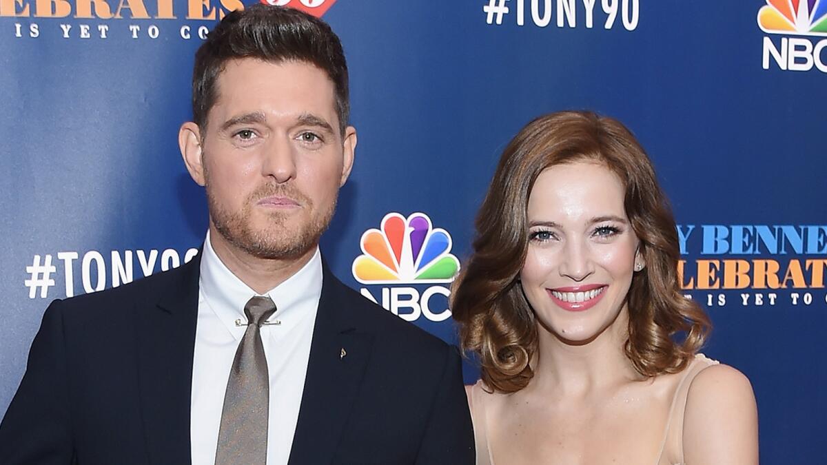 Michael Bublé says his 3-year-old son with Luisana Lopilato is fighting cancer.