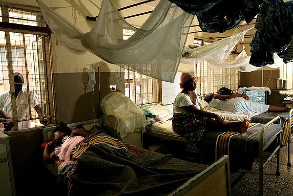 The hospital's maternity ward. World health officials fear that West African countries such as Sierra Leone are unequipped to identify and cope with new diseases that could spread globally.