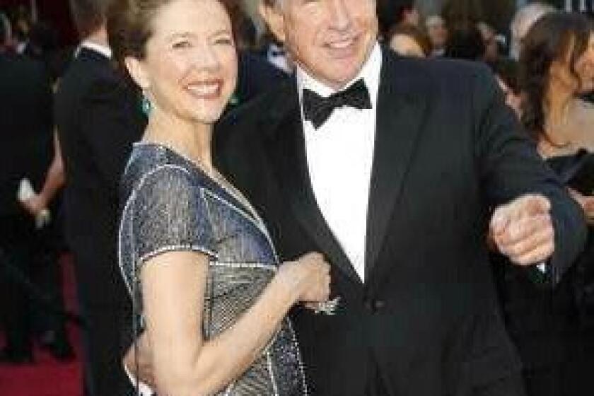 Annette Bening and Warren Beatty arrive at the 83rd Annual Academy Awards at the Kodak Theatre in Los Angeles on Feb. 27, 2011.