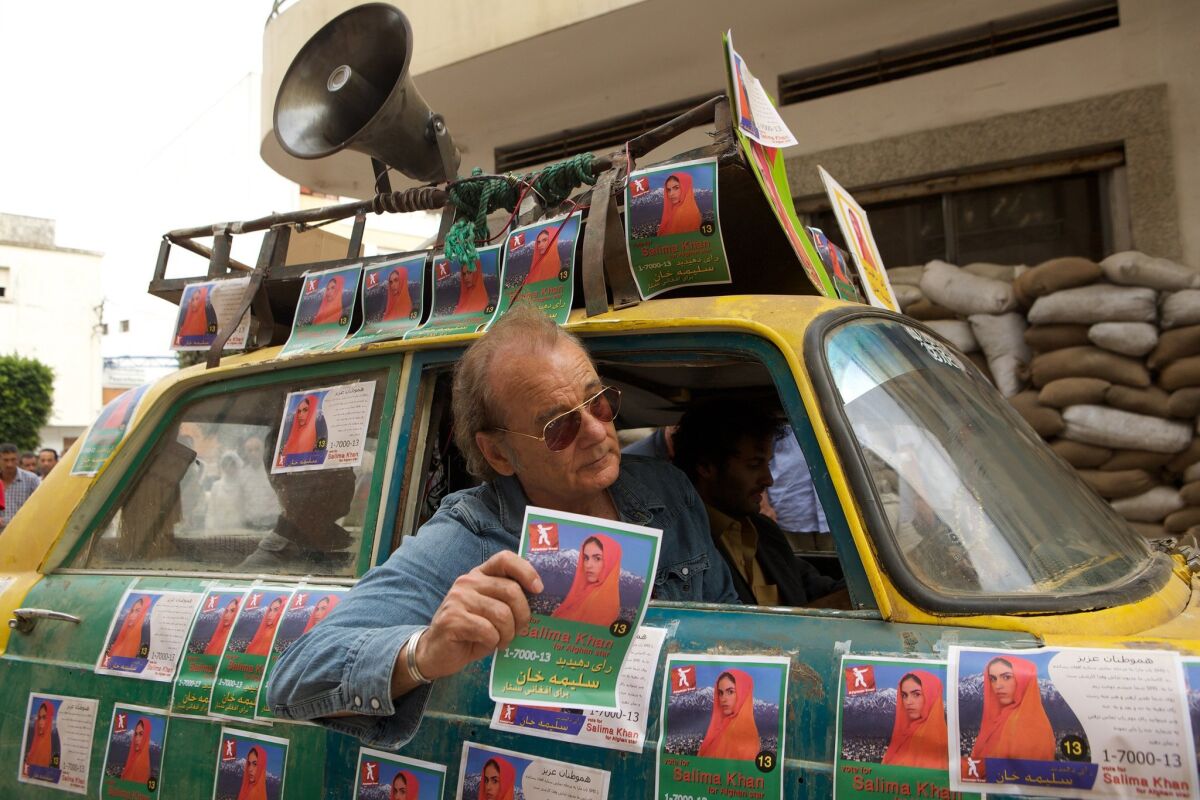 Bill Murray as Richie Lanz in "Rock the Kasbah."
