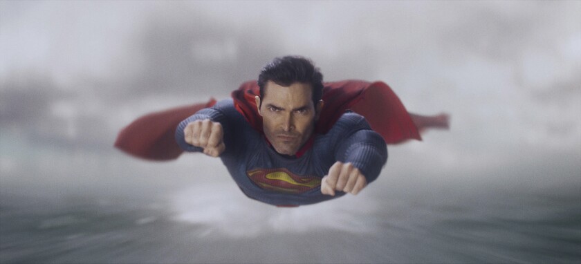Tyler Hoechlin in a scene from "Superman & Lois"