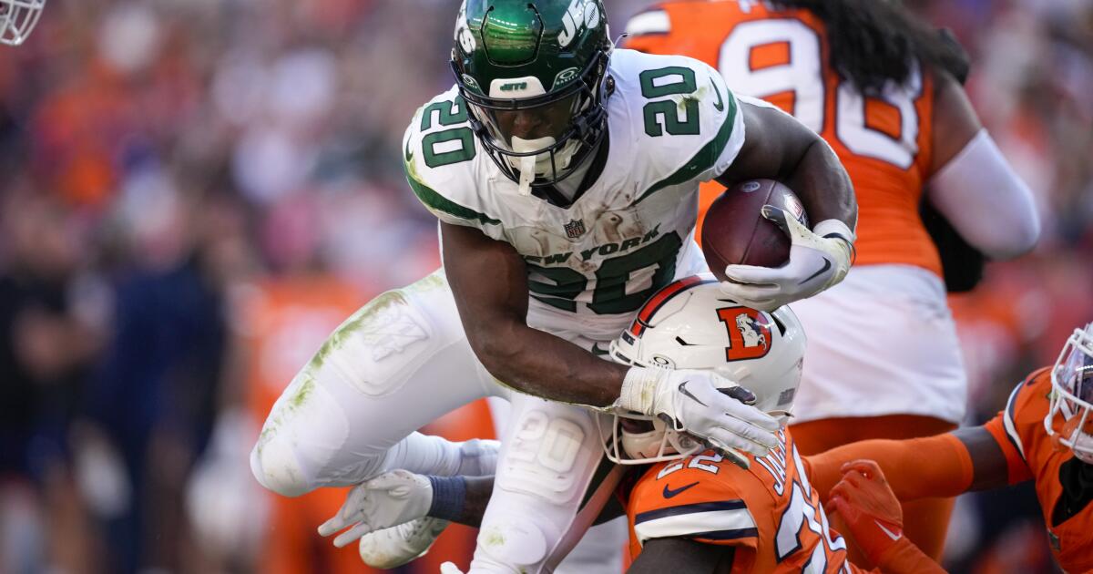 Breece Hall's CareerHigh Rushing Performance Propels Jets to Victory