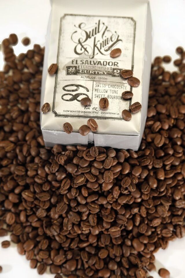 Suits & Knives coffee beans