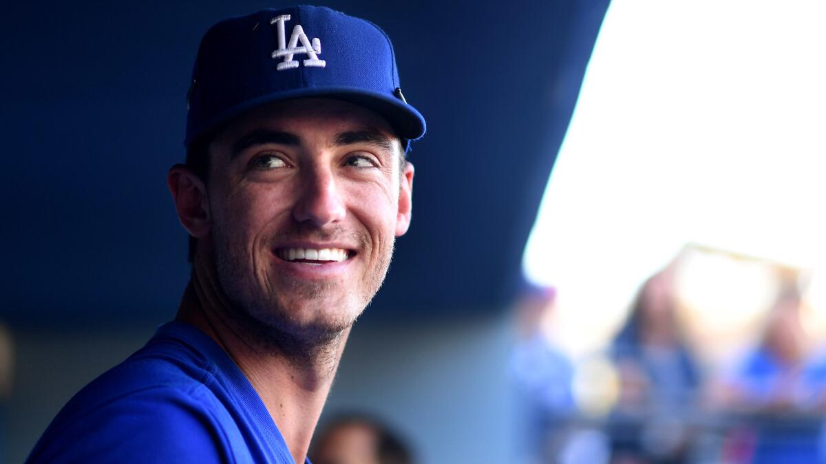 Cody Bellinger has fast become the Dodgers' new King of Swing - Los Angeles  Times