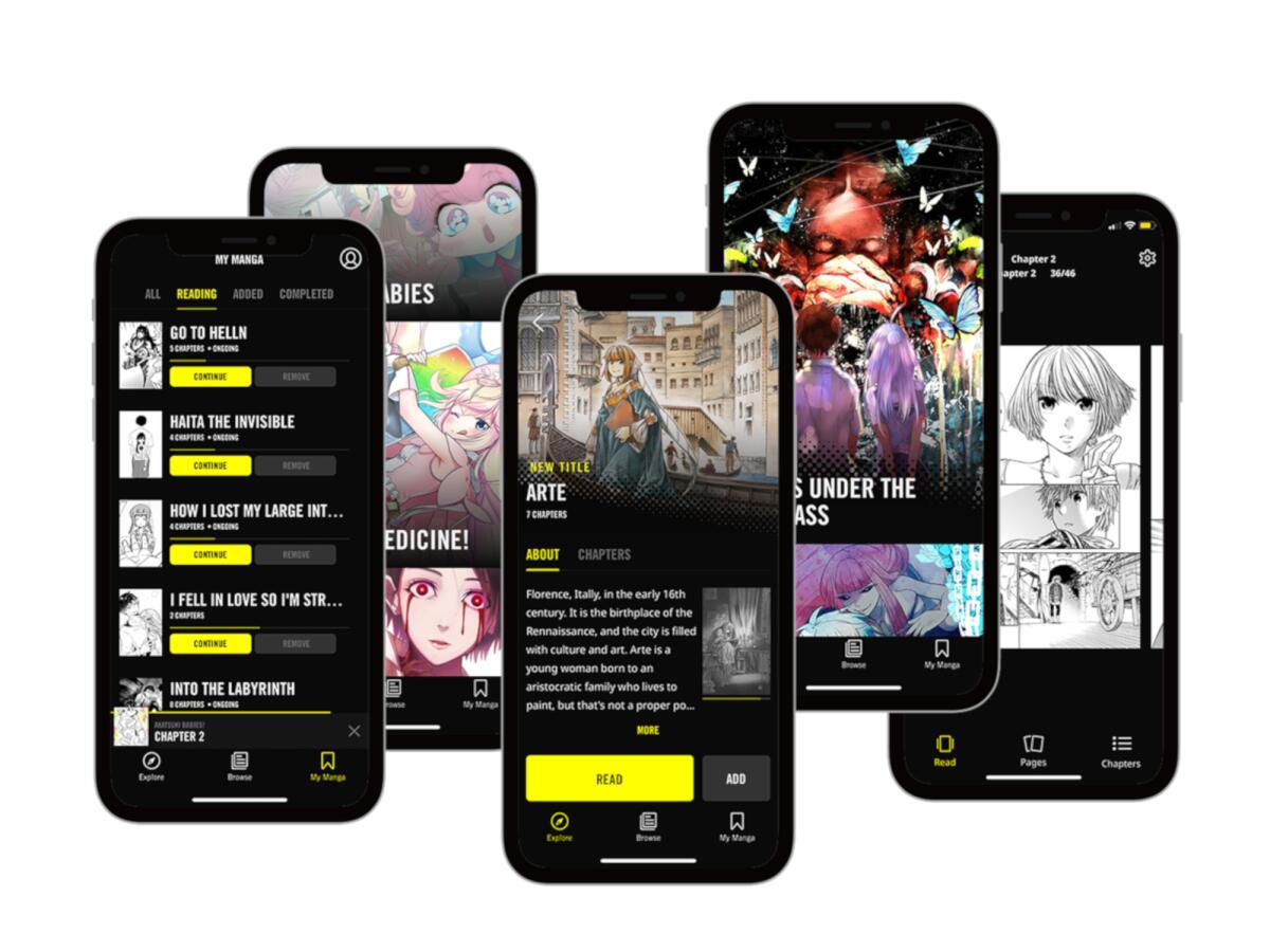 Mangamo is a new mobile manga subscription service.