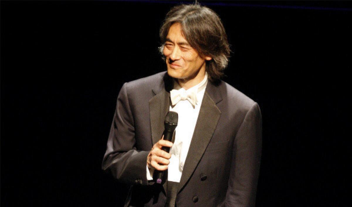 Kent Nagano, at the Broad Stage in Santa Monica in 2009.