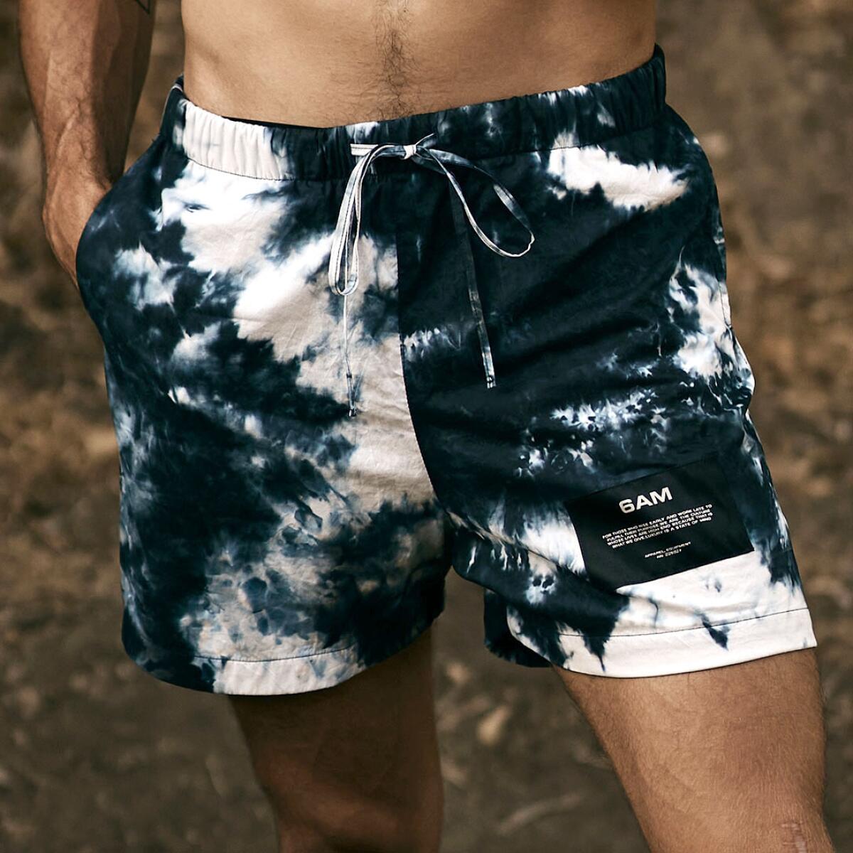 6AM's Tie-dye shorts