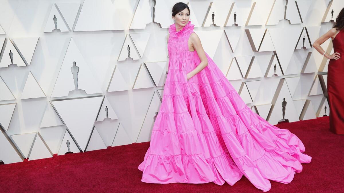 Gemma Chan during the arrivals at the 91st Academy Awards on Sunday at the Dolby Theatre at the Hollywood & Highland Center.