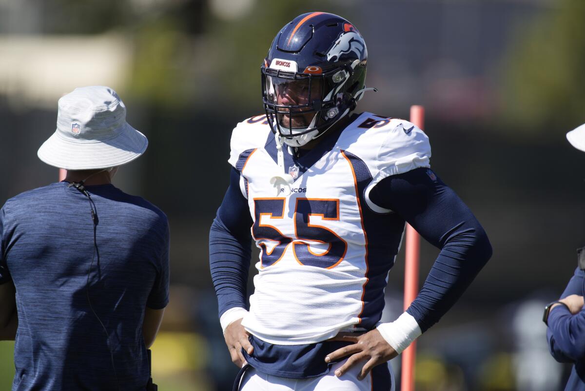 Broncos sign Micah Kiser with Pro Bowler Bradley Chubb on IR - The