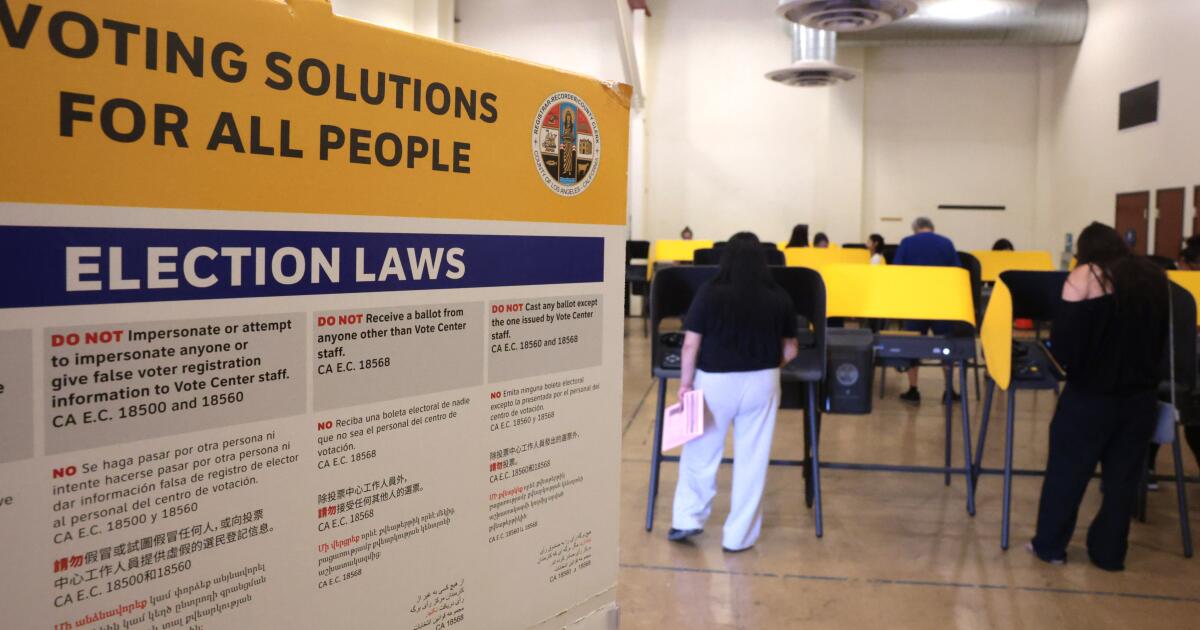 The early results of the California convention threaten the GOP’s power in Washington The early results of the California convention threaten the GOP’s power in Washington