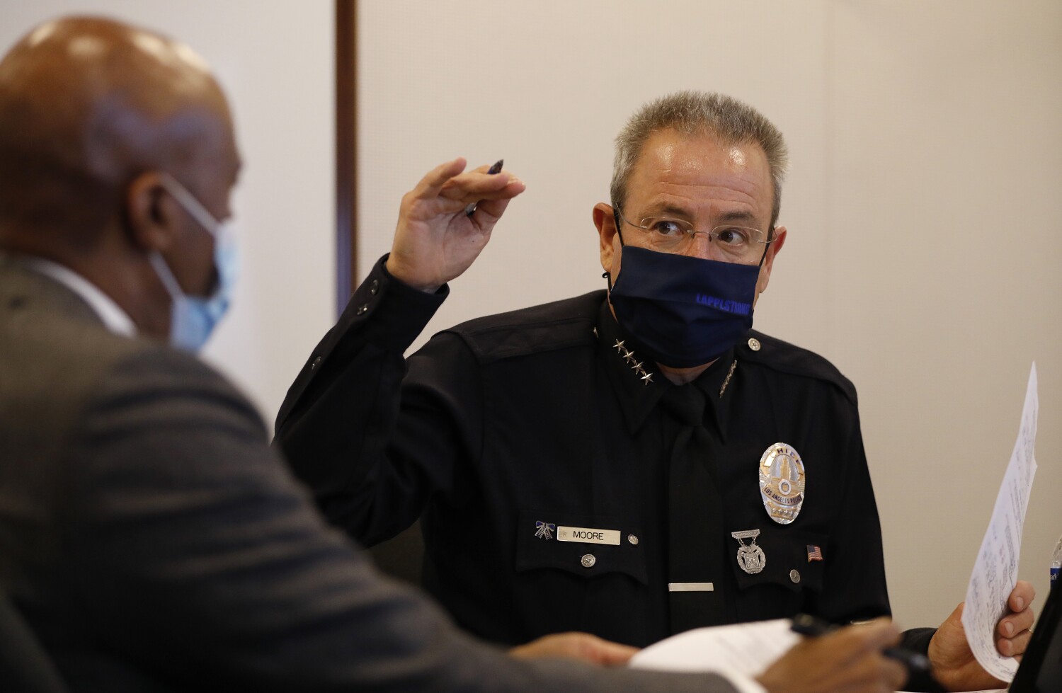 78% of LAPD now at least partially vaccinated; few refuse to sign mandate notice