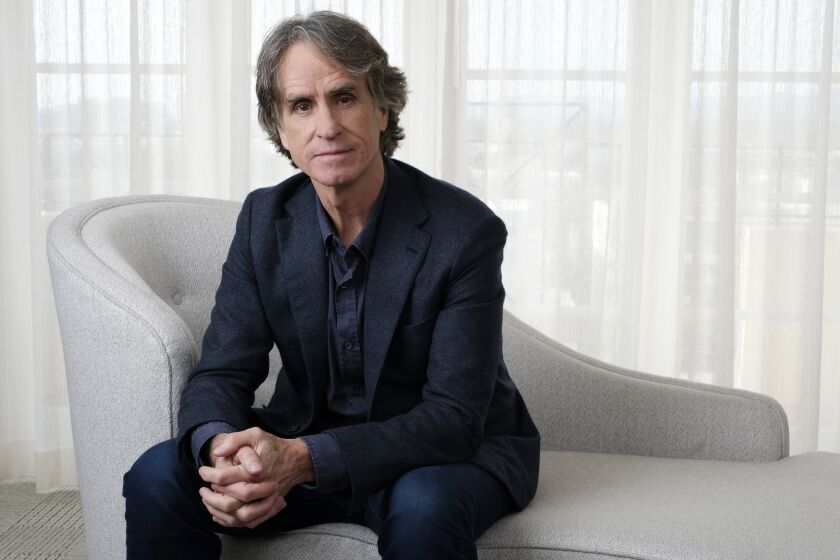 FILE - Jay Roach, director of the film "Bombshell," poses for a portrait in Beverly Hills, Calif., on Dec. 10, 2019. Roach has ventured into television, directing all eight-episodes of the Apple TV series "High Desert," starring Patricia Arquette. (AP Photo/Chris Pizzello, File)