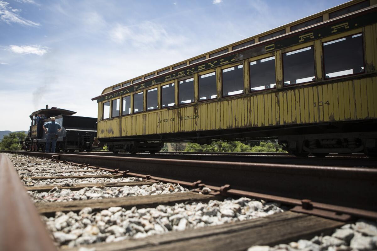 The Santa Margarita Ranch in San Luis Obispo County is home to the Pacific Coast Railroad.