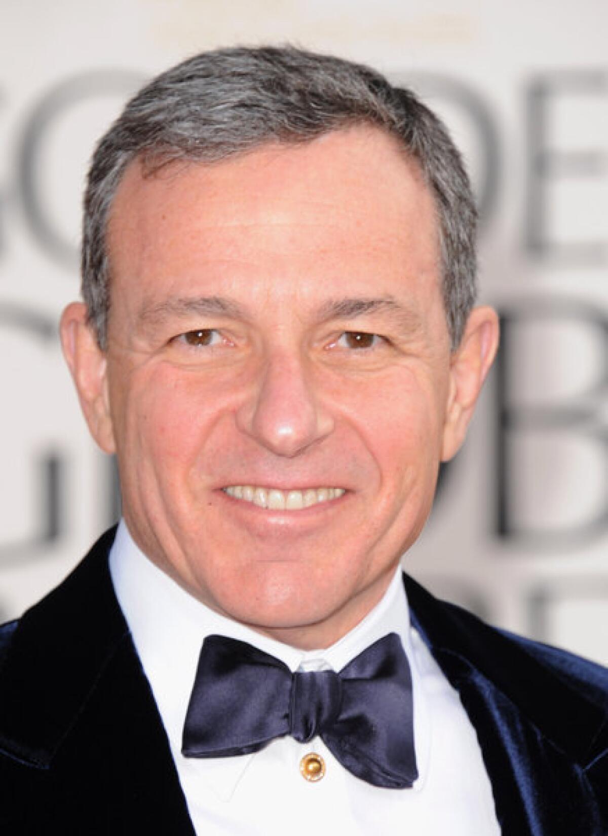 Robert Iger, Walt Disney Company chairman and CEO, arrives at the 70th Annual Golden Globe Awards at the Beverly Hilton Hotel on Jan. 13.