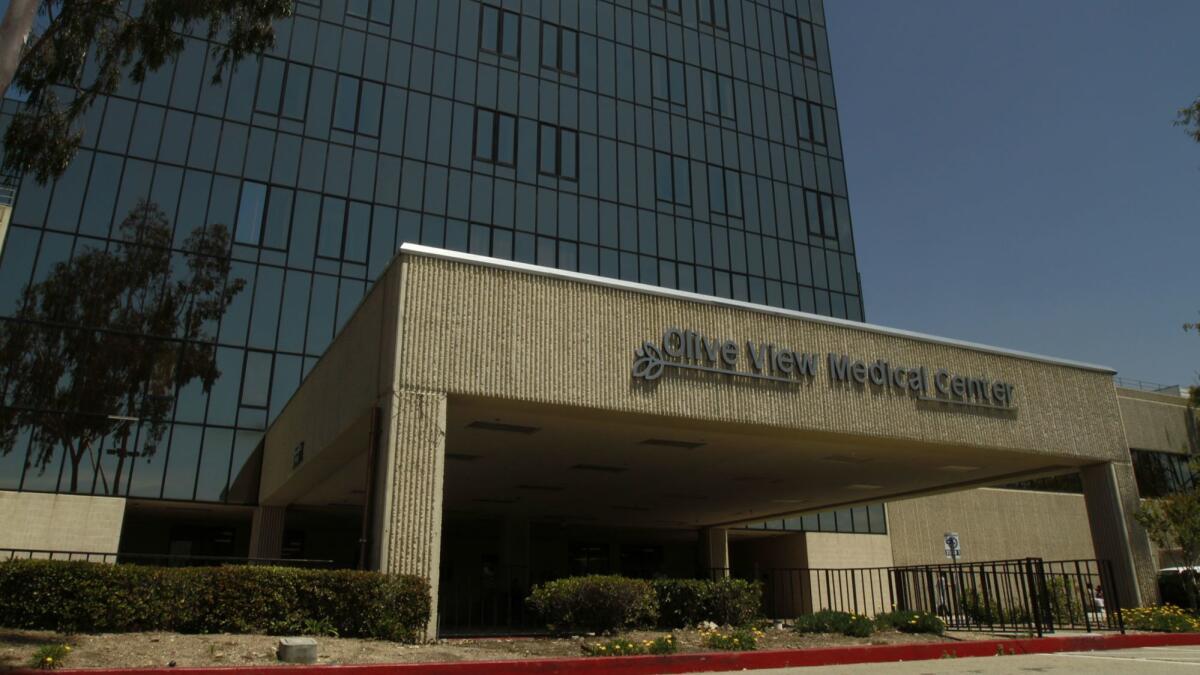Olive View-UCLA Medical Center in Sylmar is among the facilities overseen by the L.A. County Department of Health Services. A contractor for the agency was the victim of a phishing attack that led to data breach affecting thousands of patients.