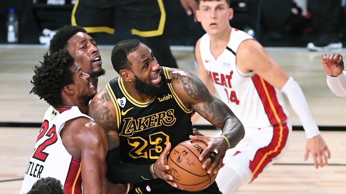 Lakers Stunned by Heat 111-108 in Game 5 of NBA Finals – NBC Los