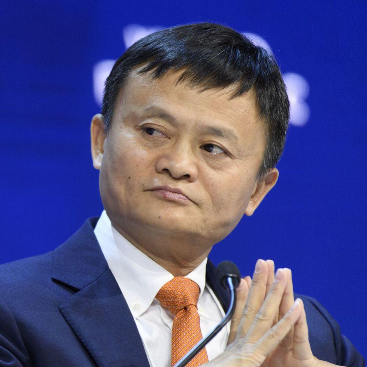 China's Jack Ma, founder of Alibaba Group, speaks during the 48th annual meeting of the World Economic Forum in Davos, Switzerland, in January.